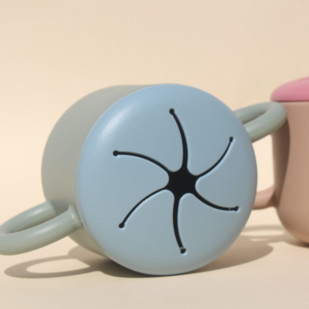 2in1 Straw Cup Blue