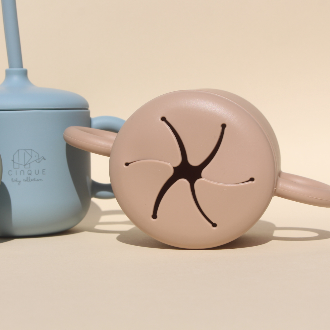 2in1 Straw Cup Khaki