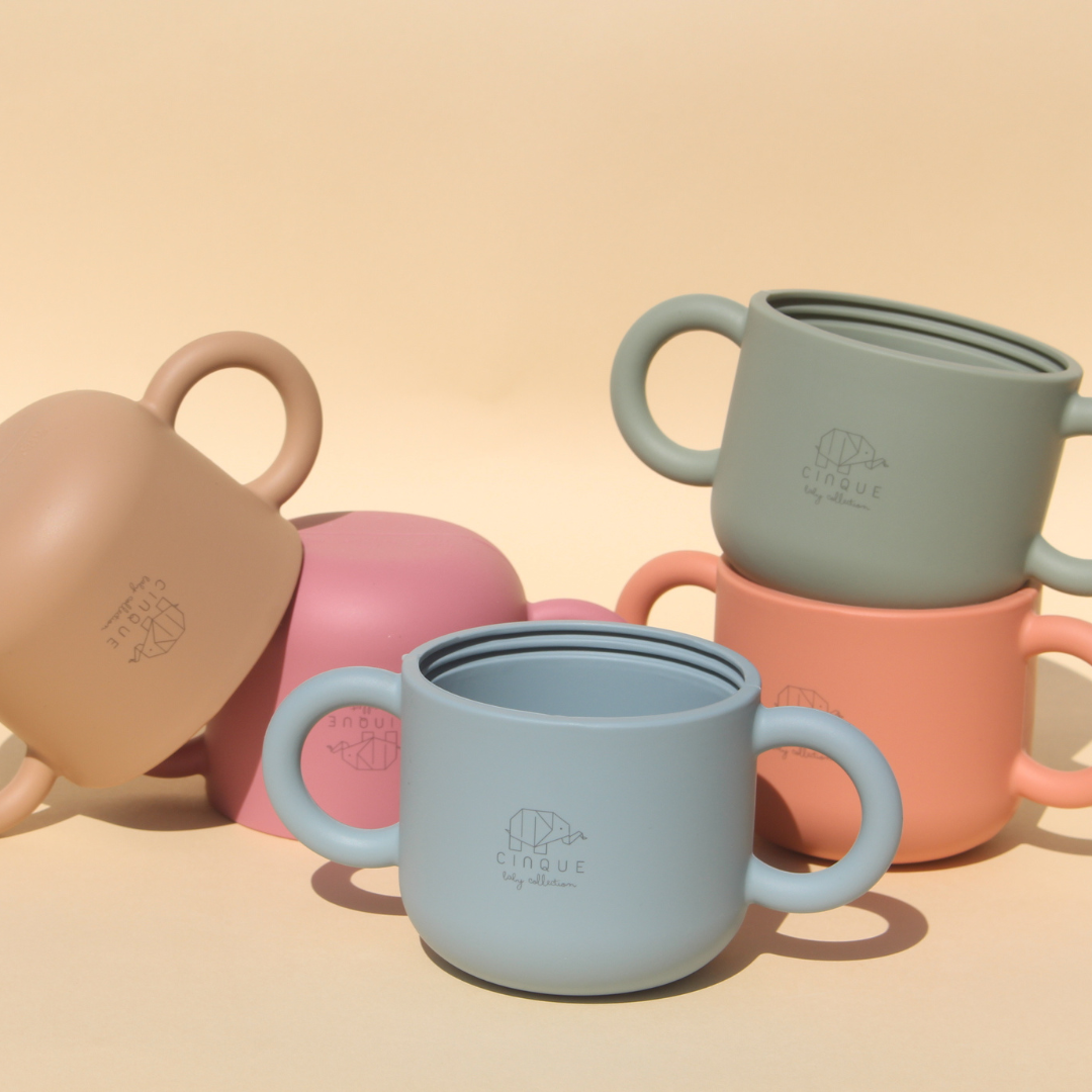 2in1 Straw Cup Khaki
