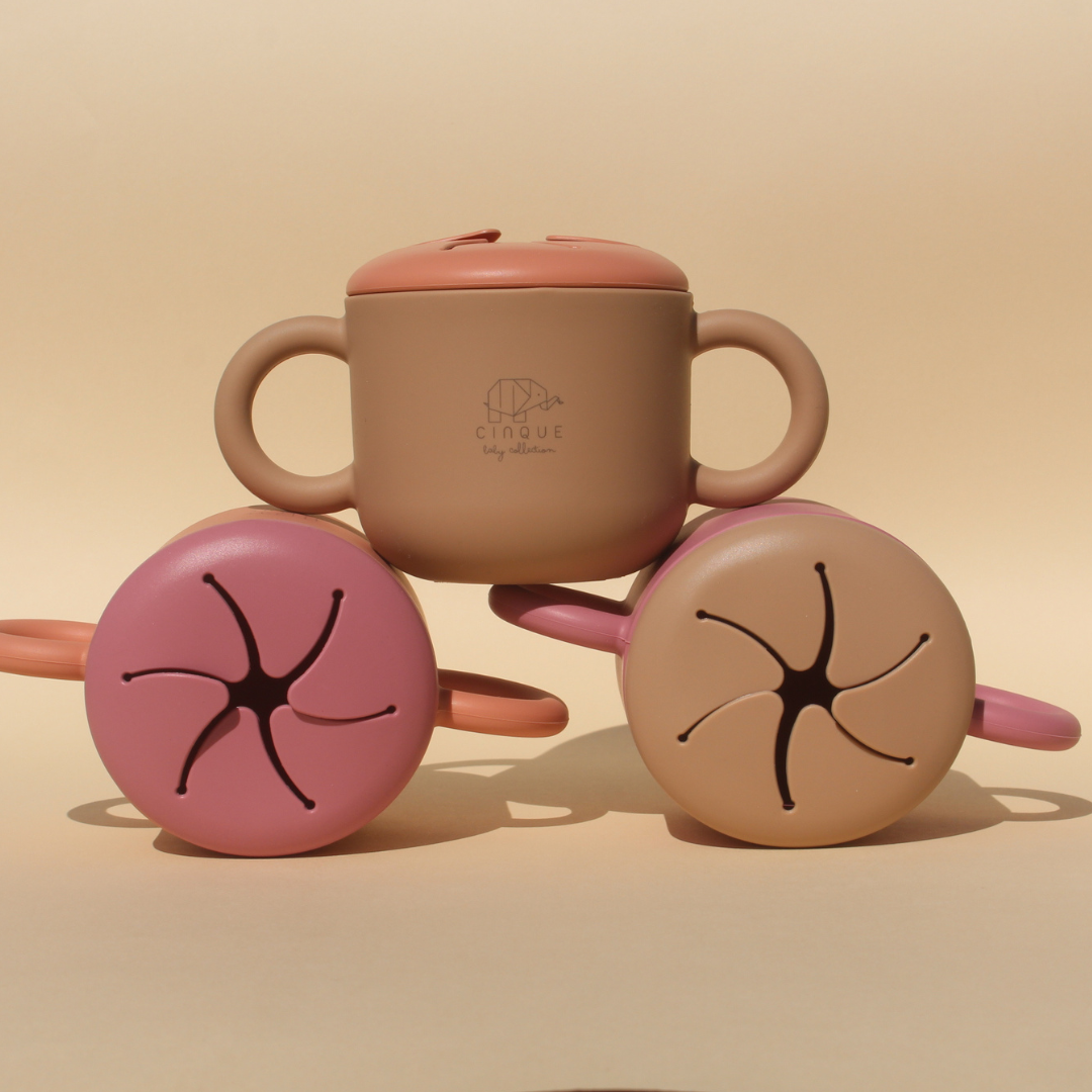 2in1 Straw Cup Khaki