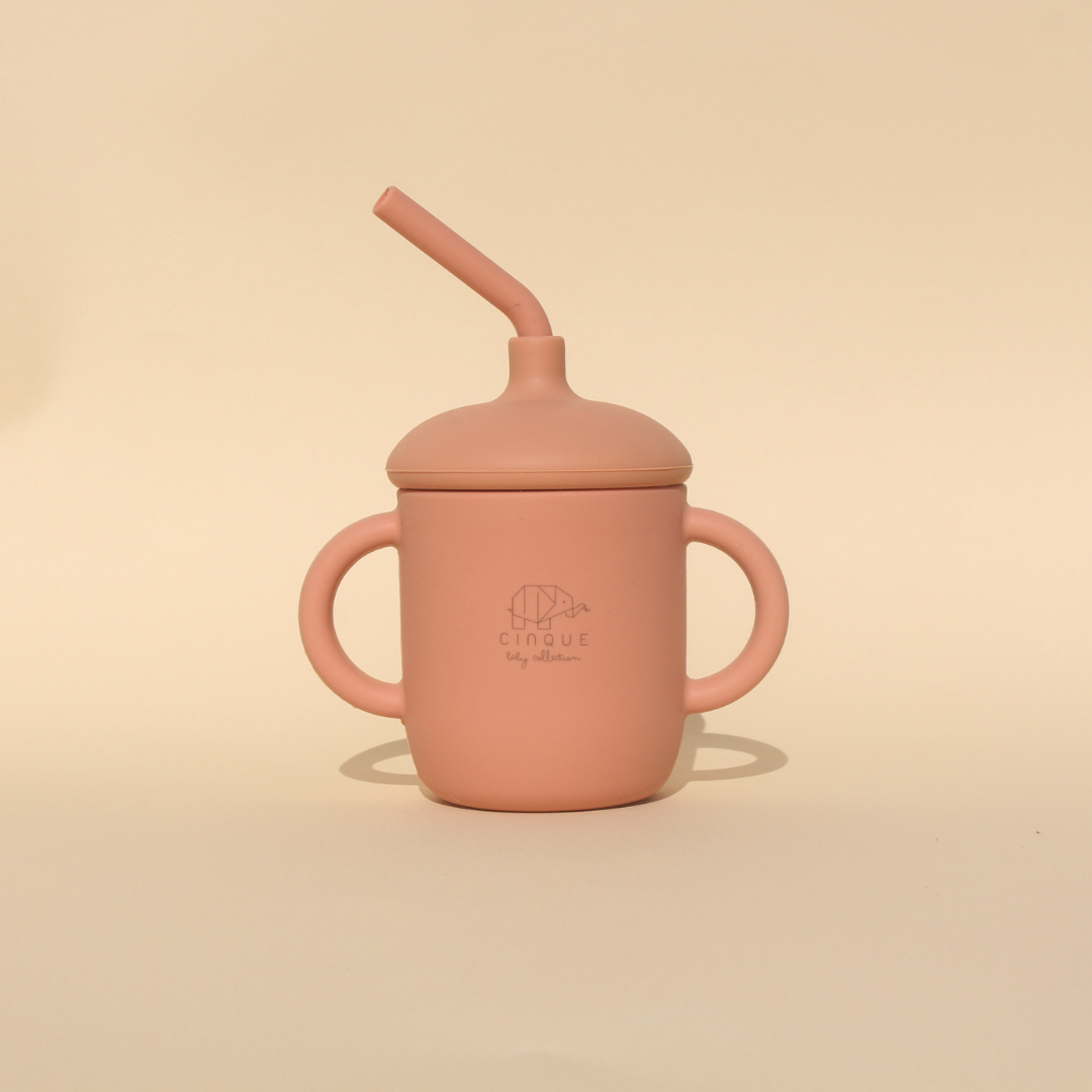 Straw Cup Apricot