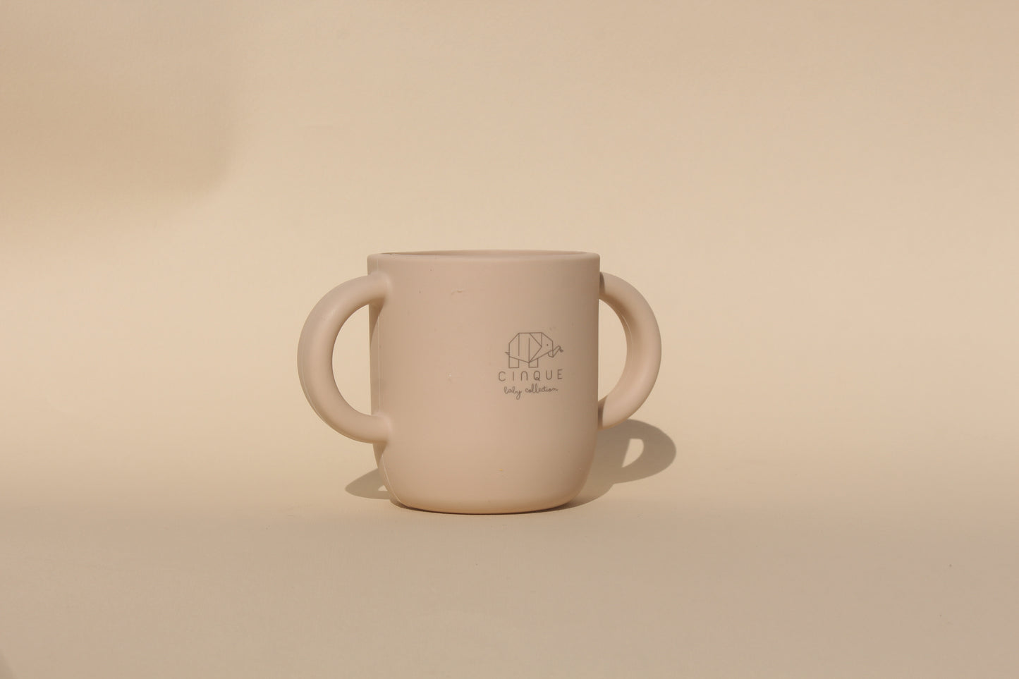 Straw Cup Beige