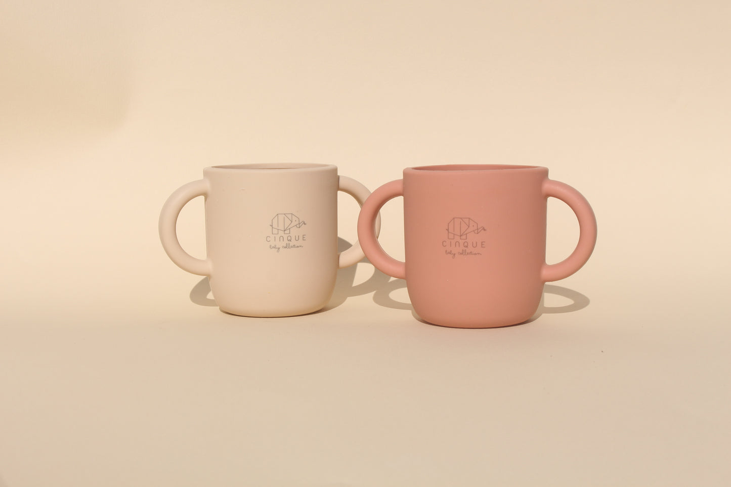 Straw Cup Beige