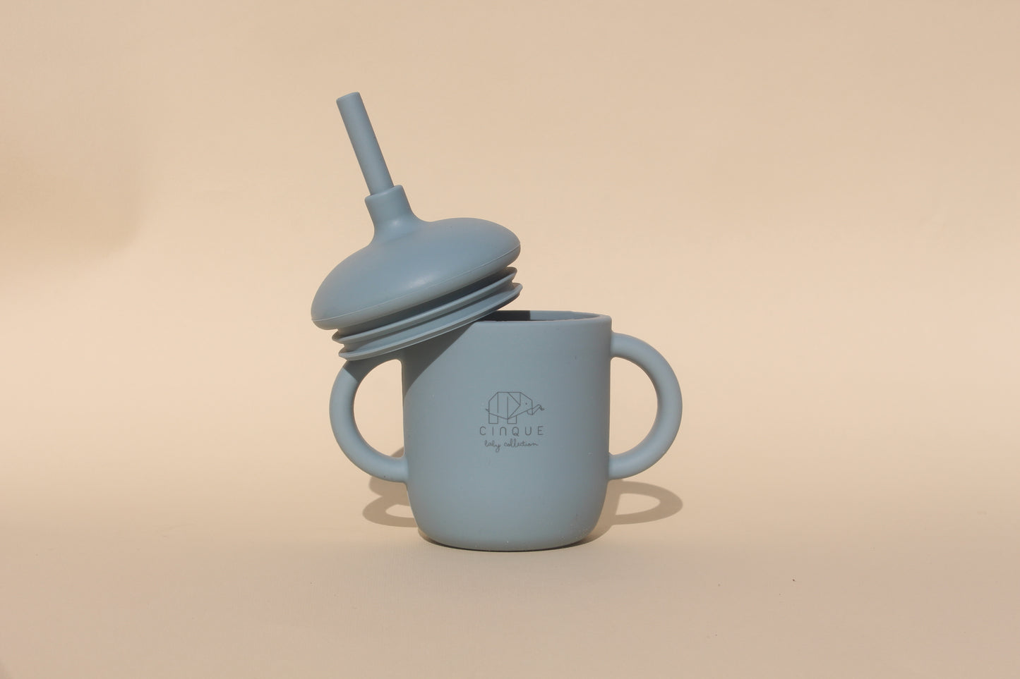 Straw Cup Blue