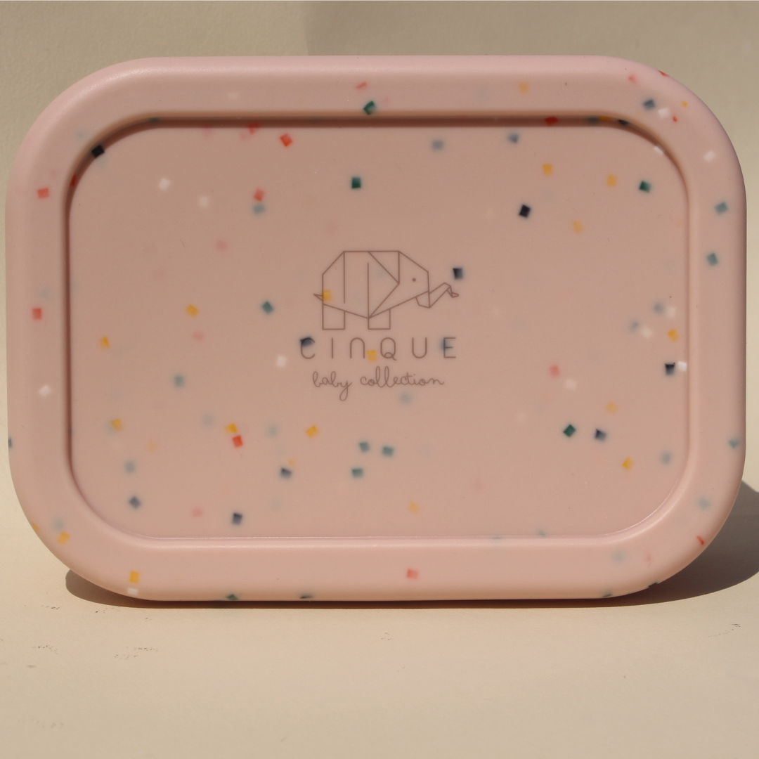 Rosy Confetti Lunch Box