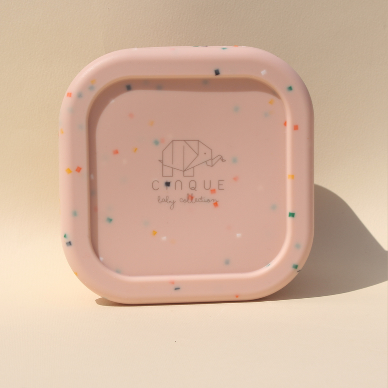 Rosy Confetti Lunch Box