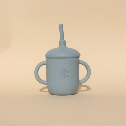Straw Cup Blue