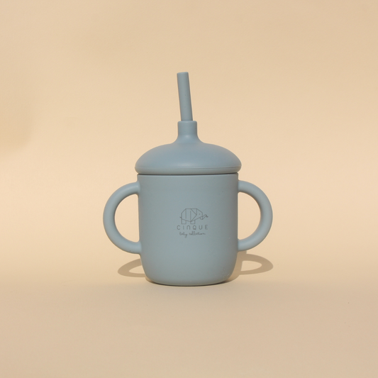 Straw Cup Blue