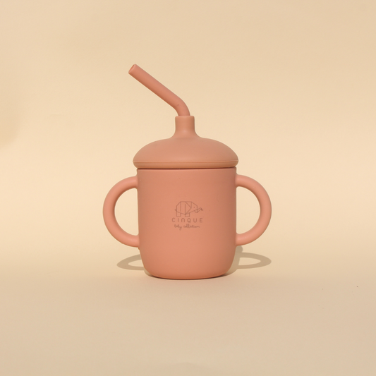 Straw Cup Apricot
