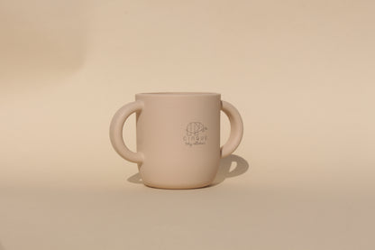 Straw Cup Beige